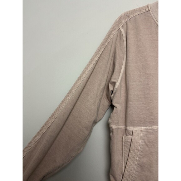 Athleta Womens Farallon Semi Fitted Jacket Size XL Brown Full Zip Lightweight - Picture 3 of 5